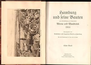 Hamburg und seine Bauten, unter Berücksichtigung der Nachbarstädte Altona und Wandsbek 1914. 2 Bd...