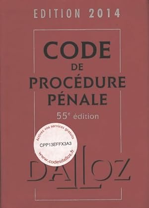 Code de proc dure p nale 2014 - Coralie Ambroise-Cast rot