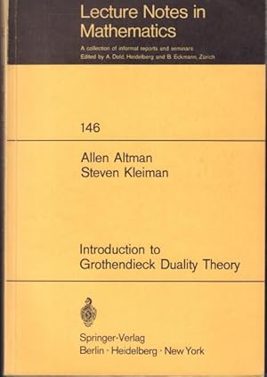 Introduction to Grothendieck Duality Theory.