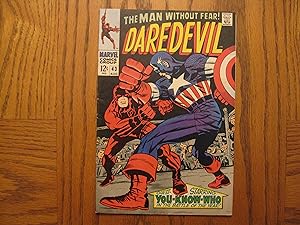 Marvel Comic Daredevil #43 1968 6.5 Stan Lee Gene Colan Jack Kirby