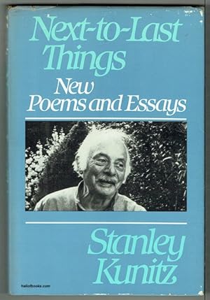 Next-To-Last Things: New Poems And Essays