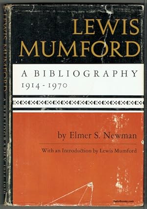 Lewis Mumford: A Bibliography 1914-1970