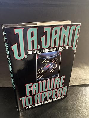 Failure to Appear ("J.P. Beaumont Mystery Series #11), First Edition, 1st Print, New