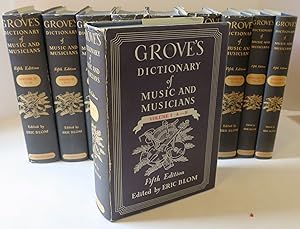 Grove's Dictionary of Music and Musicians [ Complete Set of 10 Volumes ] Volume I: A-B / Volume I...