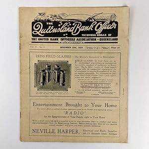 The Queensland Bank Officer: The Official Organ of the United Bank Officers Association, Queensla...