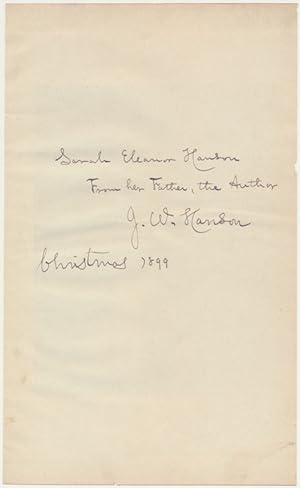 Inscription and Signature