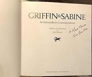 Griffin & Sabine An Extraordinary Correspondence - SIGNED First Edition