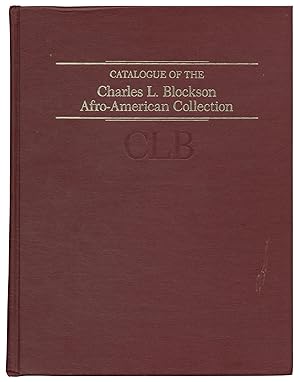 Catalogue of the Charles L. Blockson Afro-American Collection