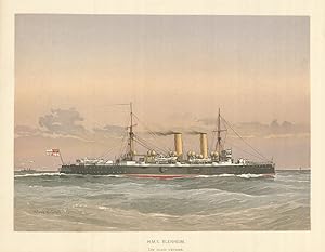 H.M.S . "Blenheim" - 1st class cruiser [1890]