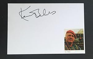 Autograph Signature On Card
