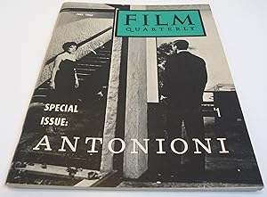 Film Quarterly vol. XVI (16) no. 1 (Fall 1962). Special Issue: Antonioni.