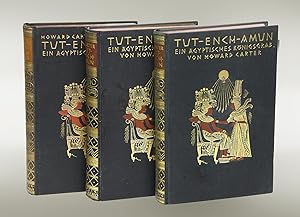 Tut-Ench-Amun. Ein ägyptisches Königsgrab. Entdeckt von Earl of Carnarvon und Howard Carter. 3 Bd...