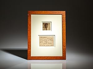 Jack London Passport Photo and Handwritten Letter