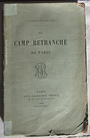 Le Camp Retranché de Paris