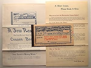 Hardy's Ideal Indexed Coupon Book and Office Supply Promotional Packet--1900