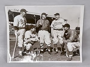 1940 Type 1 Photograph of Pittsburgh Pirates Board of Strategy at Spring Training Camp