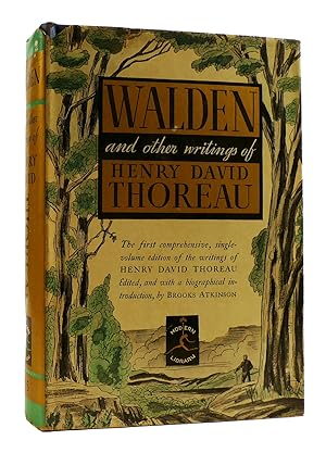 WALDEN AND OTHER WRITINGS OF HENRY DAVID THOREAU