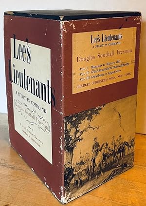 Lee's Lieutenants: A Study in Command (COMPLETE THREE-VOLUME SET IN SLIPCASE)