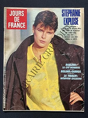 JOURS DE FRANCE-N°1640-DU 7 AU 13 JUIN 1986-STEPHANIE DE MONACO