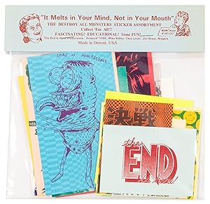 "It Melts in Your Mind, Not in Your Mouth:" The Destroy All Monsters Sticker Assortment (Two Packs)