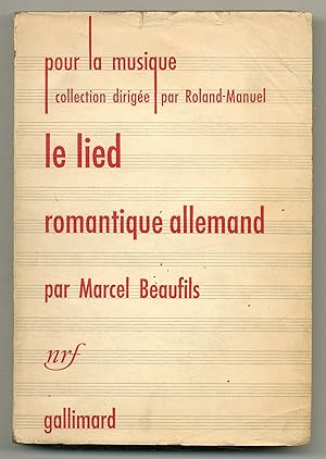 Le Lied Romantique Allemand