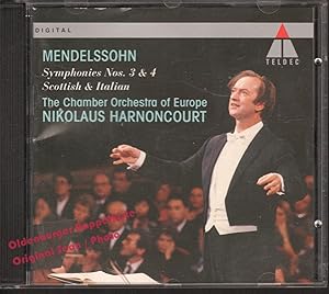 Mendelssohn: Symphonies Nos. 3 & 4 Scottish & Italians * The Chamber Orchestra Of Europe - Mendel...