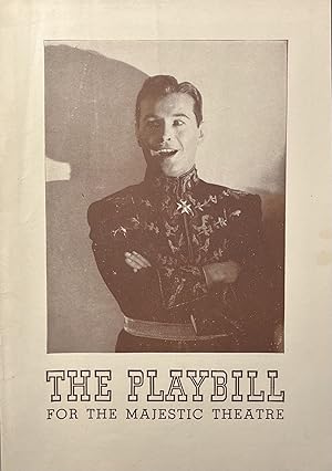 The Playbill for the Majestic Theatre's Production of "The Merry Widow" March 26, 1944