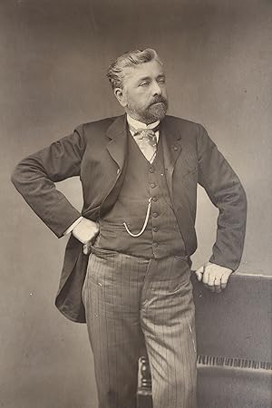 Portrait photographique dédicacé de Gustave Eiffel