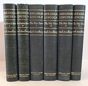 Abraham Lincoln [ Complete Six Book Set ] The Prairie Years Volumes I & II, The War Years Volumes...