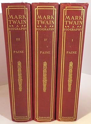 Mark Twain - A Biography [ Complete Three Volume Set ] The personal and literary life of Samuel L...