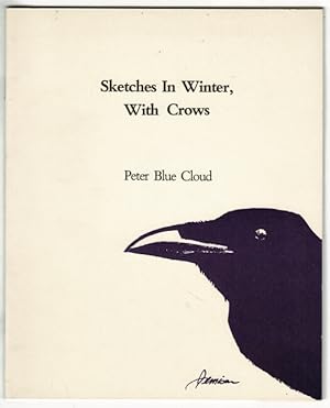 Sketches in winter with crows