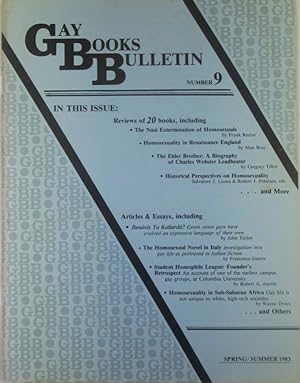 Gay Books Bulletin. Spring/Summer 1983. Number 9