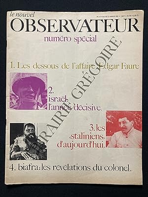 LE NOUVEL OBSERVATEUR-N°217-DU 6 AU 12 JANVIER 1969