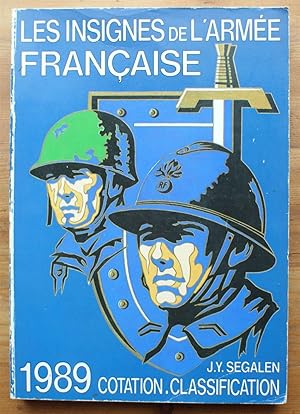 Les insignes de l'Armée française - 1989 - Cotation - Classification