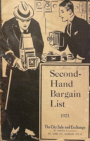 Second-hand Bargain List, 1921