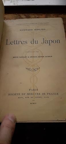 lettres du japon