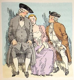 Mademoiselle Roxane. Illustrations en couleurs de Léon Lebègue.