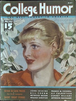 College Hunor Magazine May 1936 Lou Gerhig!