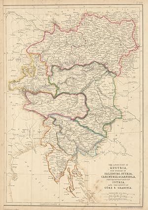 The Archduchy of Austria. The Duchies of Salzburg, Styria, Carinthia, Carniola. The Margraviate o...