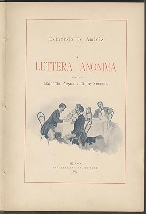 La lettera anonima illustrata da Mainardo Pagani e Ettore Ximens