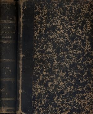 Journal d'agriculture pratique. Année 1903 en 2 volumes.