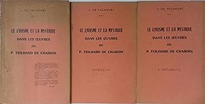 Le lyrisme et la mystique dans les oeuvres du P. Teilhard de Chardin.