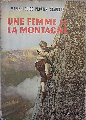 Une femme et la montagne.
