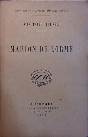 Marion de Lorme. Fin XIXe.