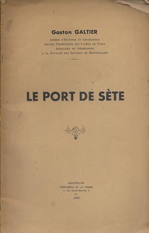 Le port de Sète.