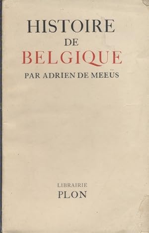 Histoire de Belgique.