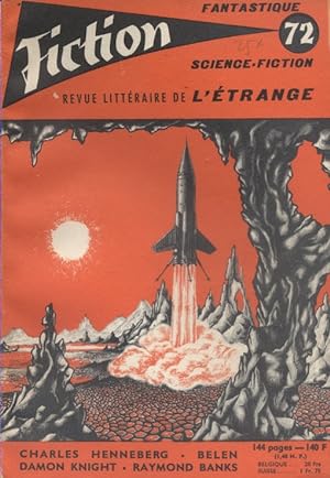 Fiction N° 72. Textes de : Ch. Henneberg - Belen - Damon Knight - Raymond Banks . Novembre 1959.