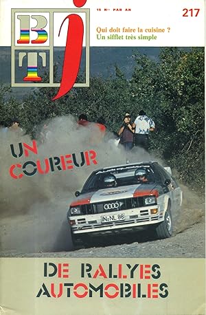 Bibliothèque de travail junior N° 217 : Un coureur de rallyes automobiles.