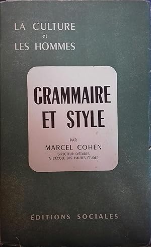 Grammaire et style.