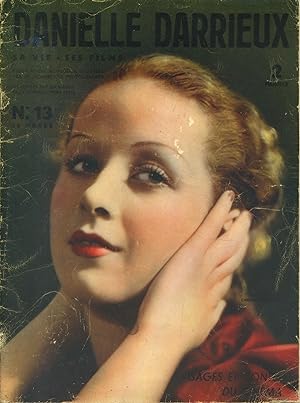 Danielle Darrieux. Sa vie - Ses films. Juin 1937.